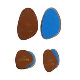 Shoes Comfort Ayakkabı Küçültme Pedi, Deri, Ayakkabı Daraltma Pedi Kahverengi 1 Çift