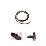 Shoes Comfort Deri Ayakkabı Bağcığı,Timberland Dexter, Ayakkabıya Uygun Deri Bağcık, 1 Adet KOYUKAHVERENGİ-100 cm