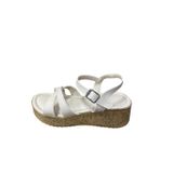 Shoes Kadın Dolgu Topuklu Kalın Tabanlı Çapraz Bantlı Yazlık Ayakkabı