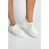 Shoes Time Dolgu Spor Ayakkabı 24Y 591 - Beyaz