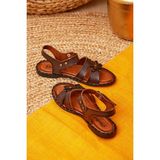 Shoes Time Sandalet 20Y 925 - Kahverengi