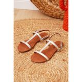 Shoes Time Sandalet 20Y 930 - Gümüş