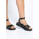 Shoes Time Sandalet 24Y 895 - Siyah Cilt
