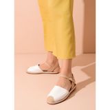 Shoes Time Sandalet Beyaz Deri