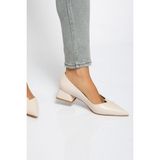Shoes Time Topuklu Ayakkabı 123Y 351 - Bej