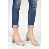 Shoes Time Topuklu Ayakkabı 19K 204 - Vizon