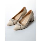 Shoes Time Topuklu Ayakkabı 23K 373 - Ten Deri