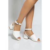 Shoes Time Topuklu Ayakkabı 24Y 946 - Beyaz