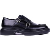 Shoetyle 115-K575 Siyah Hakiki Açma Deri Tokalı Erkek Klasik Ayakkabı