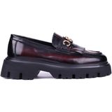 Shoetyle 115-K594 Bordo Hakiki Açma Deri Püsküllü Erkek Günlük Ayakkabı