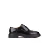 Shoetyle 250-2014 Siyah Açma Deri Bağcıklı Erkek Klasik Ayakkabı