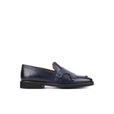 Shoetyle 250-2750 Lacivert Deri Tokalı Erkek Klasik Ayakkabı