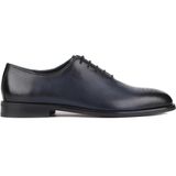 Shoetyle 250-5001 Lacivert Deri Bağcıklı Erkek Klasik Ayakkabı