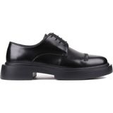 Shoetyle 250-601 Siyah Açma Deri Bağcıklı Erkek Klasik Ayakkabı