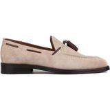 Shoetyle 250-7951 Bej Süet Deri Püsküllü Erkek Klasik Ayakkabı