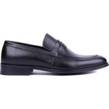 Shoetyle Fosco - Hakiki Deri Siyah Renk Günlük Erkek Ayakkabı - 3203