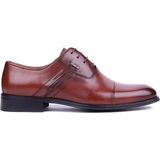 Shoetyle Fosco - Hakiki Deri Taba Rengi Klasik Erkek Ayakkabı - 1539