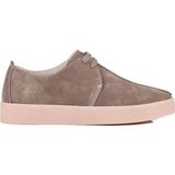 Shoetyle - Gri Hakiki Süet Bağcıklı Erkek Günlük Ayakkabı 666-21 - Vizon