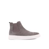Shoetyle - Gri Hakiki Süet Kadın Chelsea Bot - 6929