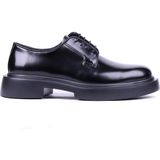 Shoetyle - Hakiki Açma Deri Günlük Erkek Ayakkabı - 250-12-450 - Siyah