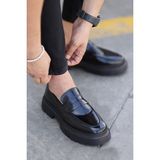 Shoetyle - Hakiki Açma Deri Günlük Erkek Ayakkabı - 250-132470 - Siyah