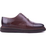 Shoetyle - Hakiki Deri Kahverengi Erkek Günlük Ayakkabı - 250-2035