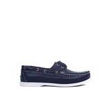 Shoetyle - Hakiki Deri Lacivert Günlük Erkek Loafer Ayakkabı - 900-26009