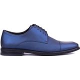Shoetyle - Hakiki Deri Lacivert Renk Erkek Klasik Ayakkabı - 900-2474