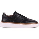 Shoetyle - Hakiki Deri Siyah Renk Bağcıklı Günlük Erkek Ayakkabı - 250-3001