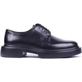 Shoetyle - Hakiki Deri Siyah Renk Günlük Erkek Ayakkabı - 250-12-450