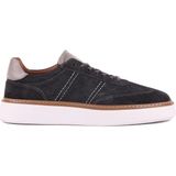 Shoetyle - Hakiki Süet Deri Antrasit Gri Renk Bağcıklı Günlük Erkek Ayakkabı - 250-3001