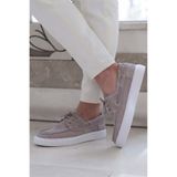 Shoetyle - Hakiki Süet Deri Bej Rengi Günlük Erkek Ayakkabı - 115-K512-1065