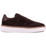 Shoetyle - Hakiki Süet Deri Kahverengi Erkek Günlük Ayakkabı - 250-3002
