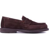 Shoetyle - Hakiki Süet Deri Kahverengi Erkek Loafer - 250-1975