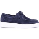 Shoetyle - Hakiki Süet Deri Lacivert Renk Günlük Erkek Ayakkabı - 115-K512-1065