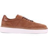 Shoetyle - Hakiki Süet Deri Taba Rengi Bağcıklı Günlük Erkek Ayakkabı - 250-3001