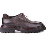 Shoetyle - Kahverengi Hakiki Deri Bağcıklı Günlük Erkek Ayakkabı 115-K600