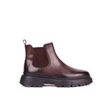 Shoetyle - Kahverengi Hakiki Deri Erkek Chelsea Bot 101-9046