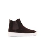 Shoetyle - Kahverengi Hakiki Süet Kadın Chelsea Bot - 6929