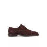 Shoetyle - Kahverengi Süet Bağcıklı Erkek Klasik Ayakkabı 250-2030