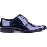 Shoetyle Shoetle - Hakiki Rugan Deri Lacivert Renk Klasik Erkek Ayakkabı - 900-4804