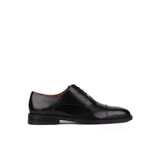Shoetyle - Siyah Açma Deri Bağcıklı Erkek Klasik Ayakkabı 250-2030