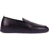 Shoetyle - Siyah Hakiki Deri Erkek Günlük Ayakkabı 666-1099
