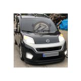 SHOOPLAA Fiat Fiorino 2008-2023 Uyumlu H lip Esnek Ön Lip 2 Parça Karlık Ön Ek Tampon Altı Dil