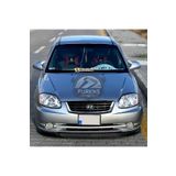 SHOOPLAA Hyundai Accent Admire 2000-2006 Uyumlu H lip Esnek Ön Lip 2 Parça Karlık Ön Ek Tampon Altı Dil