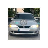 SHOOPLAA Opel Vectra B 1995-2002 Uyumlu H lip Esnek Ön Lip 2 Parça Karlık Ön Ek Tampon Altı Dil