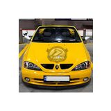 SHOOPLAA Renault Megane 1 1995-2003 Uyumlu H lip Esnek Ön Lip 2 Parça Karlık Ön Ek Tampon Altı Dil