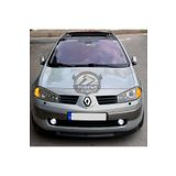 SHOOPLAA Renault Megane 2 2003-2008 Uyumlu H lip Esnek Ön Lip 2 Parça Karlık Ön Ek Tampon Altı Dil