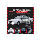 SHOOPLAA Toyota Corolla Efsane Kasa Sis Farı Uyumlu Şimşek Etkili Led Xenon Pro Series H3