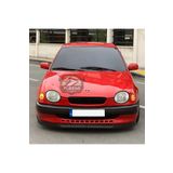 SHOOPLAA Toyota Corolla Terra 1999-2002 Uyumlu H lip Esnek Ön Lip 2 Parça Karlık Ön Ek Tampon Altı Dil